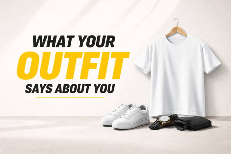 outfit meaning, personal style, casual tshirts, how to style a white tshirt, mens fashion guide, streetwear style, outfit psychology