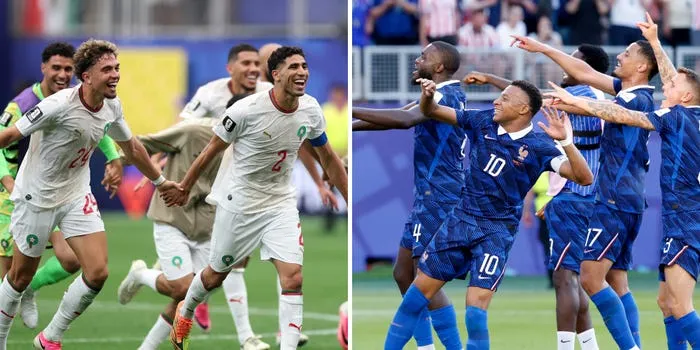 Kylian Mbappé celebrates scoring for France at the 2026 FIFA World Cup